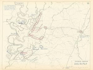 Vicksburg Campaign - Situation 7 May 1863 and Maneuvers Since 31 March