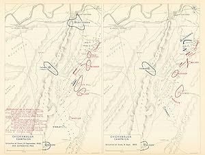 Chickamauga Campaign - Situation of Dawn, 10 September 1863, and Confederate Plan // Chickamauga ...