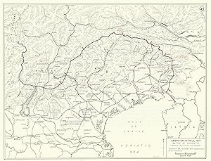 Campaign in Italy, 1917 - Battle of Caporetto - (Twelfth Battle of the Isonzo) - Situation 24 Oct...