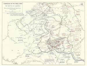 Campaign in the West, 1940 - The Battle of Flanders - Operations, 16 May, and Operations Since 10...