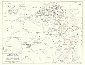 The War in Western Europe - General Situation, 15 September 1944 - 21st Army Group Operations (15...