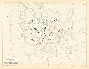 Stones River Campaign - Situation About 9:45 A.M., 31 Dec. 1862. - Just After Sheridan's Countera...