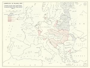 Campaign in Poland, 1939 - Europe in 1933 and Territorial Changes Resulting from World War I