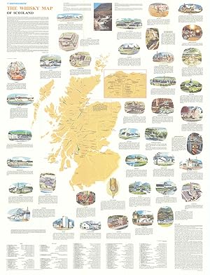 Bild des Verkufers fr The Whisky Map of Scotland zum Verkauf von Antiqua Print Gallery