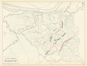 Shiloh Campaign -Situation at the Close of the Second Day of the Battle, 7 April 1862