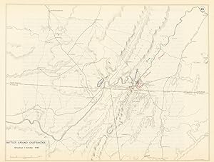 Battles Around Chattanooga - Situation 1 October 1863