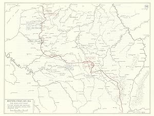 Western Front, 1915-1916 - The Stabilized Front - Principal Attacks and Significant Territorial C...