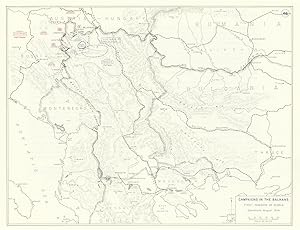 Campaigns in the Balkans - First Invasion of Serbia - Operations August 1914