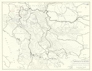 Campaigns in the Balkans - Second and Third Invasions of Serbia - Operations September-December 1914