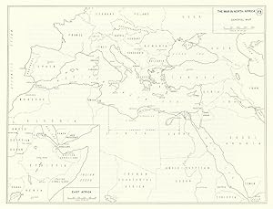 The War in North Africa - General Map