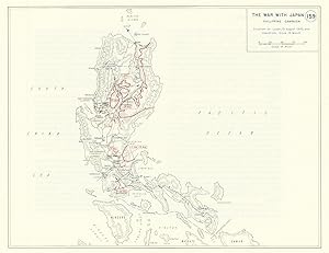 The War with Japan - Philippine Campaign - Situation on Luzon, 15 August 1945, and Operations Sin...