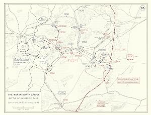 The War in North Africa - Battle of Kasserine Pass - Operation, 14-22 February 1943