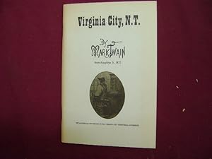 Imagen del vendedor de Virginia City, N.T. From Roughing It. Nevada Territory. a la venta por BookMine