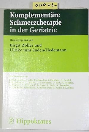 Seller image for Alternativen in der geriatrischen Schmerztherapie for sale by Antiquariat Trger