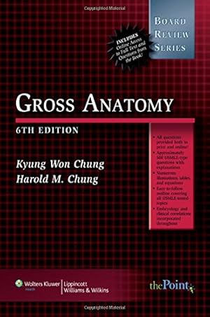 Seller image for Gross Anatomy (Board Review Series) for sale by Reliant Bookstore