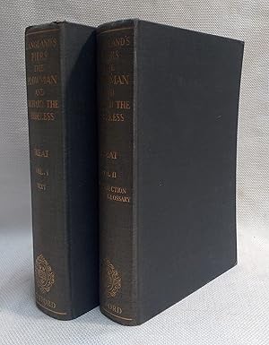 Seller image for The Vision of William Concerning Piers the Plowman in Three Parallel Texts, together with Richard the Redeless [Two Volumes: Vol. I, Text; Vol. II, Introduction, Notes and Glossary] for sale by Book House in Dinkytown, IOBA