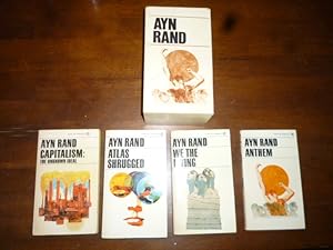 Seller image for Ayn Rand Boxed Set: The Fountainhead, Anthem, We the Living, Atlas Shrugged for sale by Gargoyle Books, IOBA