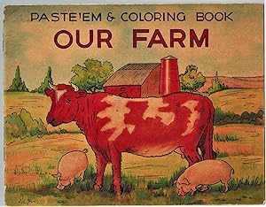 Paste'em and Coloring Book: Our Farm, No.10