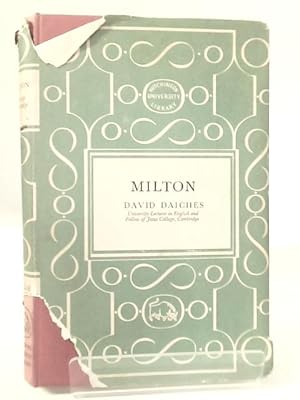 Seller image for Milton. for sale by World of Rare Books