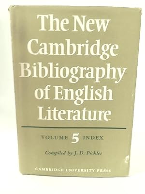 Immagine del venditore per The New Cambridge Bibliography of English Literature Vol 5 venduto da World of Rare Books