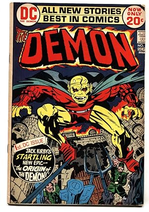 The Demon #1 1975- Jack Kirby- Key Issue- comic book FN-