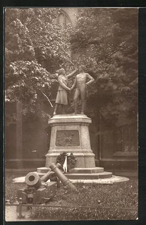 Ansichtskarte Kolberg, Nettelbeck- u. Gneisenau-Denkmal