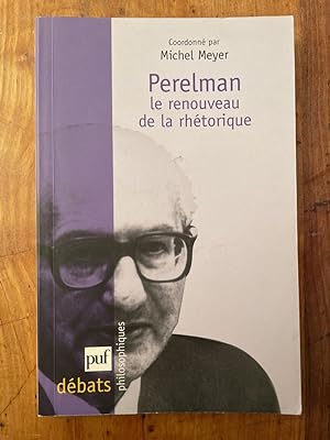Seller image for Perelman, le renouveau de la rhtorique for sale by Librairie des Possibles