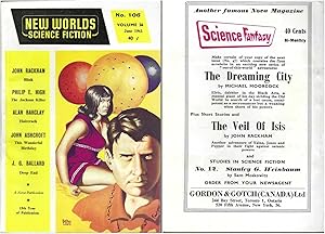 Seller image for New Worlds (CANADIAN) # 106 1961 Vol. 35 # 106 June for sale by John McCormick