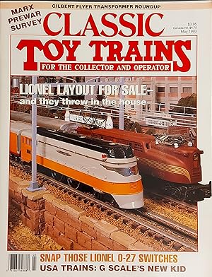 Classic Toy Trains Magazine May.1993 Vol.6, No.3