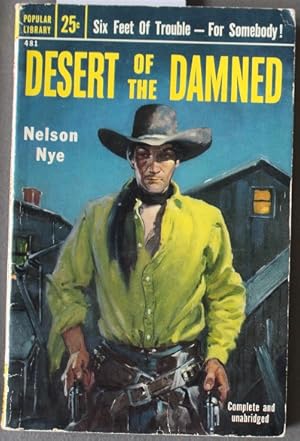 Immagine del venditore per DESERT OF THE DAMNED (Arizona Frontier; Popular Library 481 ). venduto da Comic World