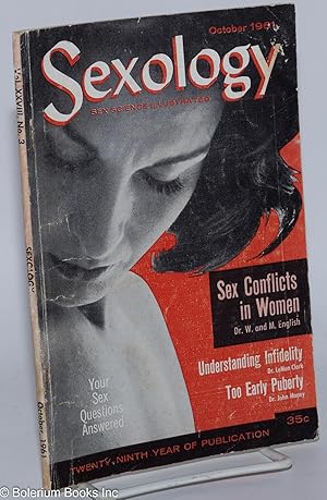 Imagen del vendedor de Sexology: sex science illustrated; vol. 28, #3, October, 1961; Sex Conflicts in Women a la venta por Bolerium Books Inc.