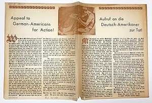 Appeal to German-Americans for action! / Aufruf an die Deutsch-Amerikaner zur Tat! [broadside]