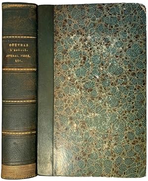 Bild des Verkufers fr Oeuvres Completes d'Horace, de Juvenal, de Perse, de Sulpicia, de Turnus, de Catulle, de Properce, de Gallus et Maximien, de Tibulle, de Phedre et de Syrus, avec la traduction en francais. zum Verkauf von Jeff Weber Rare Books