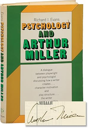 Psychology and Arthur Miller (Review Copy, signed by Arthur Miller)