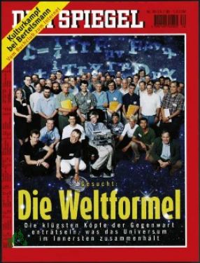 Bild des Verkufers fr 30/1999 Die Weltformel zum Verkauf von Antiquariat Artemis Lorenz & Lorenz GbR