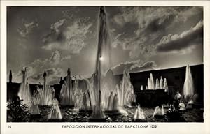 Ansichtskarte / Postkarte Exposicion Internacional de Barcelona 1929, Plaza del Universo