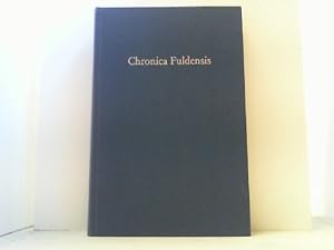 Seller image for Chronica Fuldensis. Die Darmstter Fragmente der Fuldaer Chronik. for sale by Antiquariat Uwe Berg