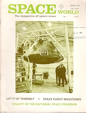 Imagen del vendedor de Space World: The Magazine of Space News: Vol.E-8-56, August, 1968 a la venta por Clausen Books, RMABA