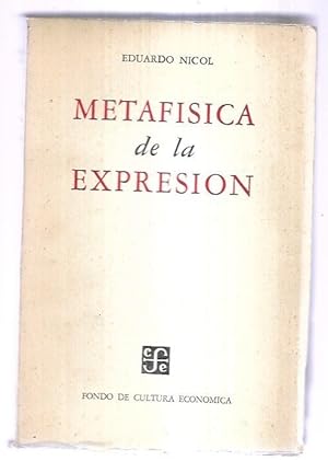 METAFISICA DE LA EXPRESION