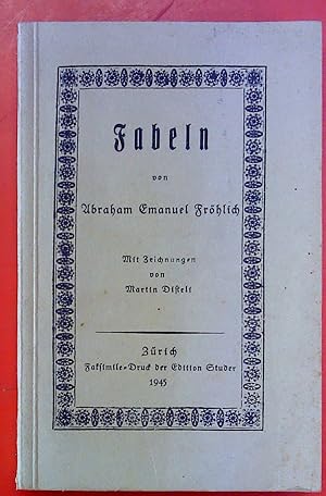 Seller image for Fabeln - Mit Zeichungen von Martin Disteli for sale by biblion2