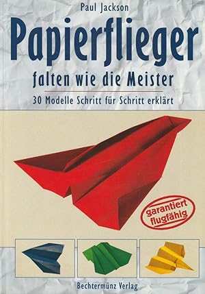 Papierflieger falten wie die Meister. 30 Modelle Schritt für Schritt erklärt.