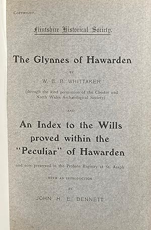 Immagine del venditore per The Glynnes of Hawarden venduto da Acanthophyllum Books