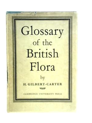 Image du vendeur pour Glossary of the British Flora mis en vente par World of Rare Books