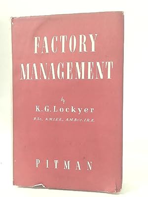 Seller image for Factory Management for sale by World of Rare Books