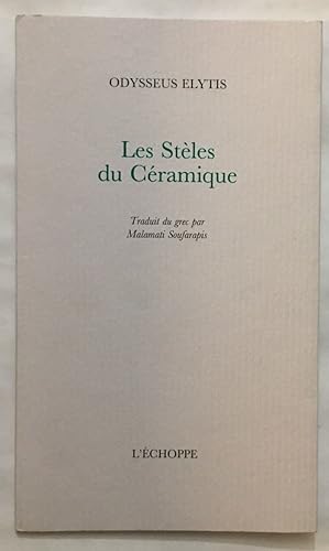Imagen del vendedor de Les stles du Cramique a la venta por librairie philippe arnaiz