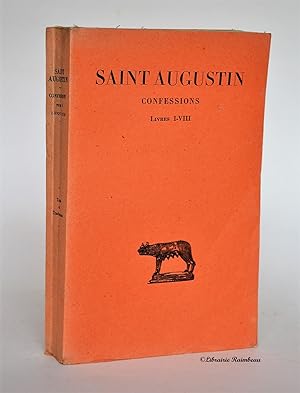 Bild des Verkufers fr Confessions, tome I (Livres I-VIII) zum Verkauf von Librairie Raimbeau