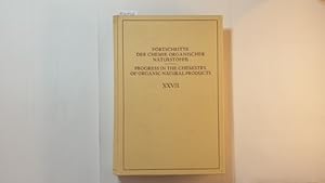 Fortschritte der Chemie organischer Naturstoffe Teil: Vol. 27 (Progress in the Chemistry of Organ...