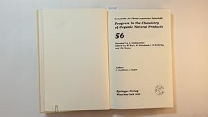 Fortschritte der Chemie organischer Naturstoffe Teil: Vol. 56 (Progress in the Chemistry of Organ...