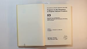 Bild des Verkufers fr Fortschritte der Chemie organischer Naturstoffe Teil: Vol. 53 (Progress in the Chemistry of Organic Natural Products) zum Verkauf von Gebrauchtbcherlogistik  H.J. Lauterbach