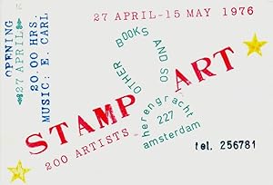 Stamp Art. 200 artists. Other books and so